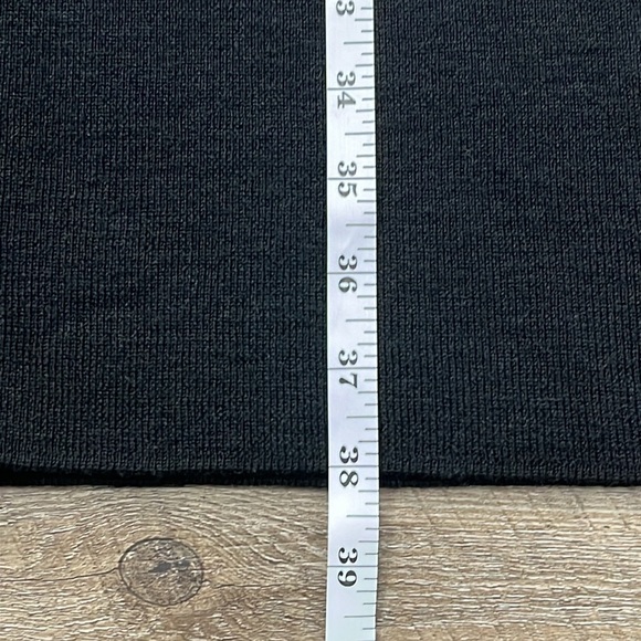 Vintage Parisian Signature 100% Merino Wool Sweater Dress Sz M Minimalist 90’s - Picture 14 of 15